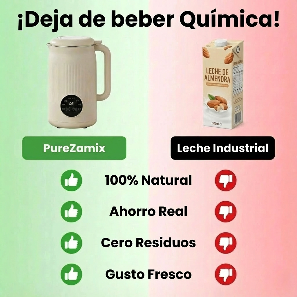 PureZamix - Máquina Multifunción para Bebidas Vegetales Frescas 2