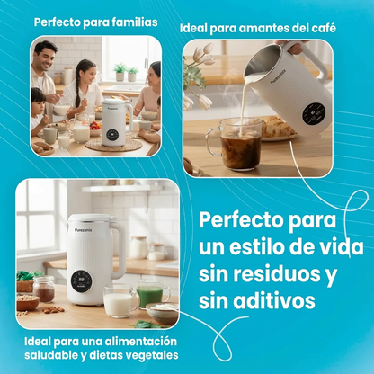[-60% Pack Navideño] Purezamix – La Batidora Multifunción 8 en 1 de Leches Vegetales y Zumos